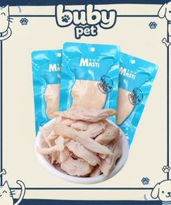 Ức gà tươi Masti cho chó mèo – thịt tươi giàu đạm, ít béo, dễ chế biến