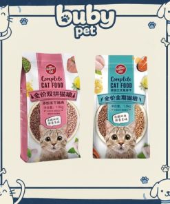 Hạt Happy 100 vị gà/cá hồi cho mèo – thức ăn khô dinh dưỡng, dễ tiêu hóa cho mèo mọi độ tuổi